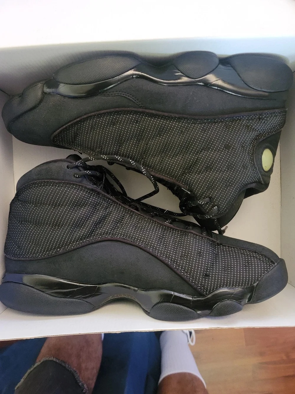 Jordan XIII Black Cat Men's Sneakers Size 13